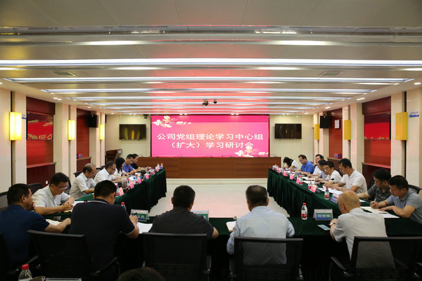 澧水公司党组理论学习中心组开展主题教育第五次集中学习研讨