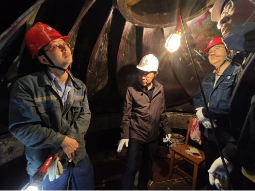 徐磊到江垭电站检查安全生产工作